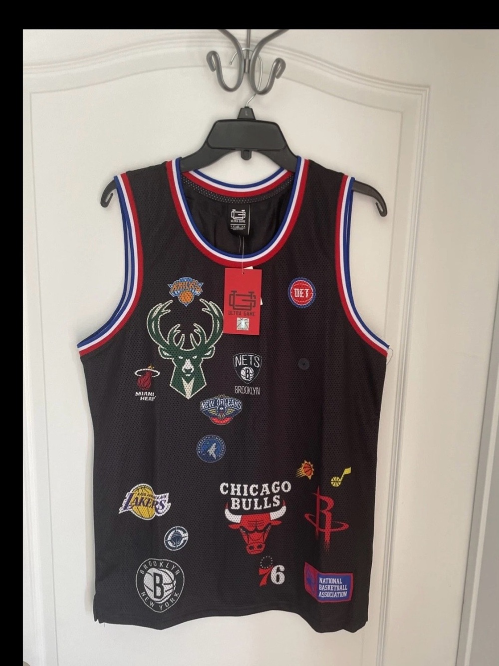 NBA Men's Medium Ultra Game Logo Jersey New w/Tags